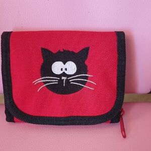 Red Cat Design Wallet